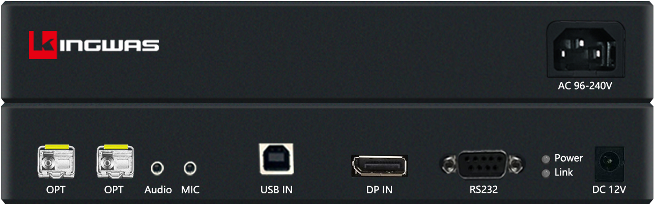 光纤1080P单屏DP延长器 FEPAS-1K